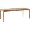 Image de Table extensible 8 à 10 personnes effet bois clair