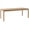 Image de Table à manger 6 à 8 personnes effet bois clair