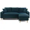 Image de Canapé d'angle réversible et convertible - bleu