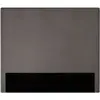 Image de Tête de lit en velours côtelé - 140cm - gris