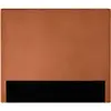 Image de Tête de lit en velours côtelé 160cm - terracotta