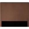Image de Tête de lit en velours côtelé - 160cm - marron