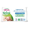Image de Love & Green Lingettes à l'Eau Pure Compostables 56 unités