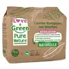 Image de Love & Green Couches Pure Nature Ecolabel T4+ Protection 12h peau au sec Zéro irritation 35 unités