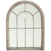 Image de Miroir mural vintage métal antique gris fenêtre 69 x 5 x 88 cm