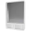 Image de Miroir salle de bains en aluminium blanc 10x50x70cm