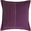 Image de Taie d'oreiller percale de coton violet 65x65 cm