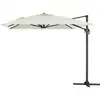 Image de Parasol jardin en aluminium ecru 300 x 400 x 300 cm