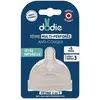 Image de Dodie Tétine Biomimétisme Tétine et bague 6+ mois Silicone Débit 3 Rapide