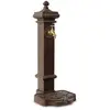 Image de Fontaine de jardin en aluminium marron