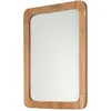 Image de Miroir rétro en teck massif 70 cm x 50cm