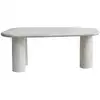 Image de Table à manger 6 places en effet travertin - beige
