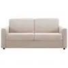 Image de Canapé convertible ouverture express 3 places en tissu - beige
