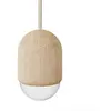 Image de Suspension chêne naturel h18cm bois