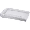 Image de Matelas à langer + 2 carrés éponges étoile blanc