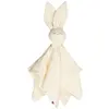 Image de Doudou bébé gaze de coton écru 50x50 cm