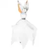 Image de Doudou lapin enfant blanc 50x50 cm