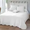 Image de Boutis en coton blanc 180x250cm