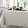 Image de Nappe ronde blanc 180x180 en polyester