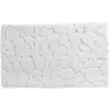 Image de Tapis de bain en coton blanc 70x120cm