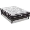 Image de Ensemble matelas ressorts + sommier bois 180x200 cm