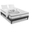 Image de Pack 5* matelas + sommier + accessoires 140x190 cm