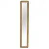 Image de Miroir 110x20 cadre en chêne beige