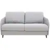 Image de Canapé convertible express 3 places en tissu matelas 11 cm gris