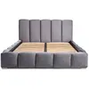 Image de Lit coffre 140x200 sommier inclus gris foncé