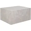 Image de Table basse effet marbre 80 cm beige