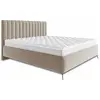 Image de Lit coffre 180x200 sommier inclus beige