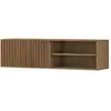 Image de Meuble tv 2 niches 1 porte 150 cm bois