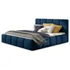 Image de Lit coffre 180x200 sommier inclus bleu nuit