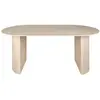 Image de Table à manger 6 personnes effet bois travertin l180cm