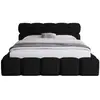 Image de Lit coffre 160x200 cm sommier inclus noir
