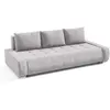 Image de Canapé convertible 3 places stratifiés gris