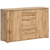 Image de Buffet 2 portes 3 tiroirs stratifiés beige