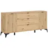 Image de Buffet 2 portes 3 tiroirs 180 cm stratifiés beige