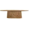 Image de Table à manger ovale +12 personnes 300 cm en bois massif