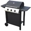 Image de Barbecue au gaz 3 brûleurs en acier noir