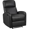 Image de Fauteuil inclinable en simili noir