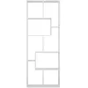 Image de Bibliothèque 8 étagères multiformes blanche
