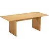 Image de Table à manger rectangulaire en bois style scandinave 180cm