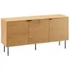 Image de Buffet en bois 3 portes 150cm