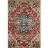 Image de Tapis vintage motif oriental rouge   160x230