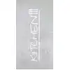 Image de Tapis de cuisine gris motif kitchen 70x180