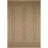 Image de Tapis intérieur et extérieur aspect jute motif géométrique 120x170