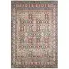 Image de Tapis vintage motif ottoman effet usé multicolore   120x170