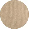 Image de Tapis intérieur et extérieur aspect jute naturel diamètre 160