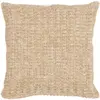 Image de Housse de coussin aspect jute 50x50